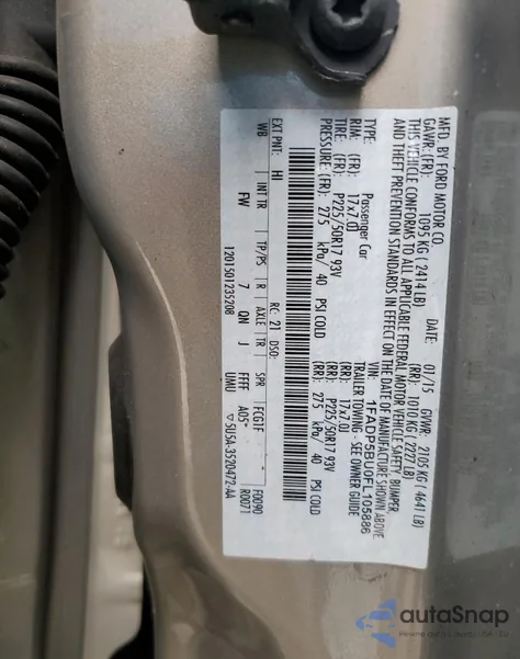 2016 Ford C-Max Sel from USA, damaged, VIN 1FADP5BU0FL105886